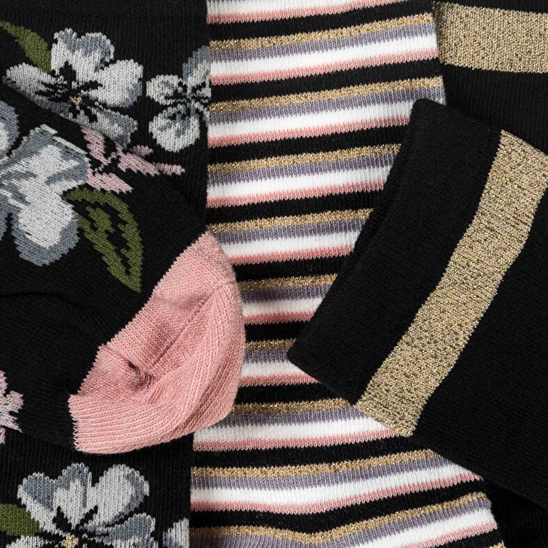 Calcetines y medias negras para mujer