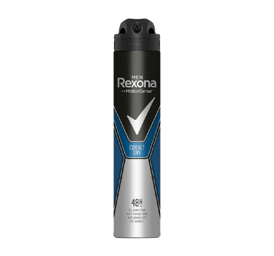 Rexona Men Cobalt Dry antyperspirant w sprayu dla mężczyzn 200 ml