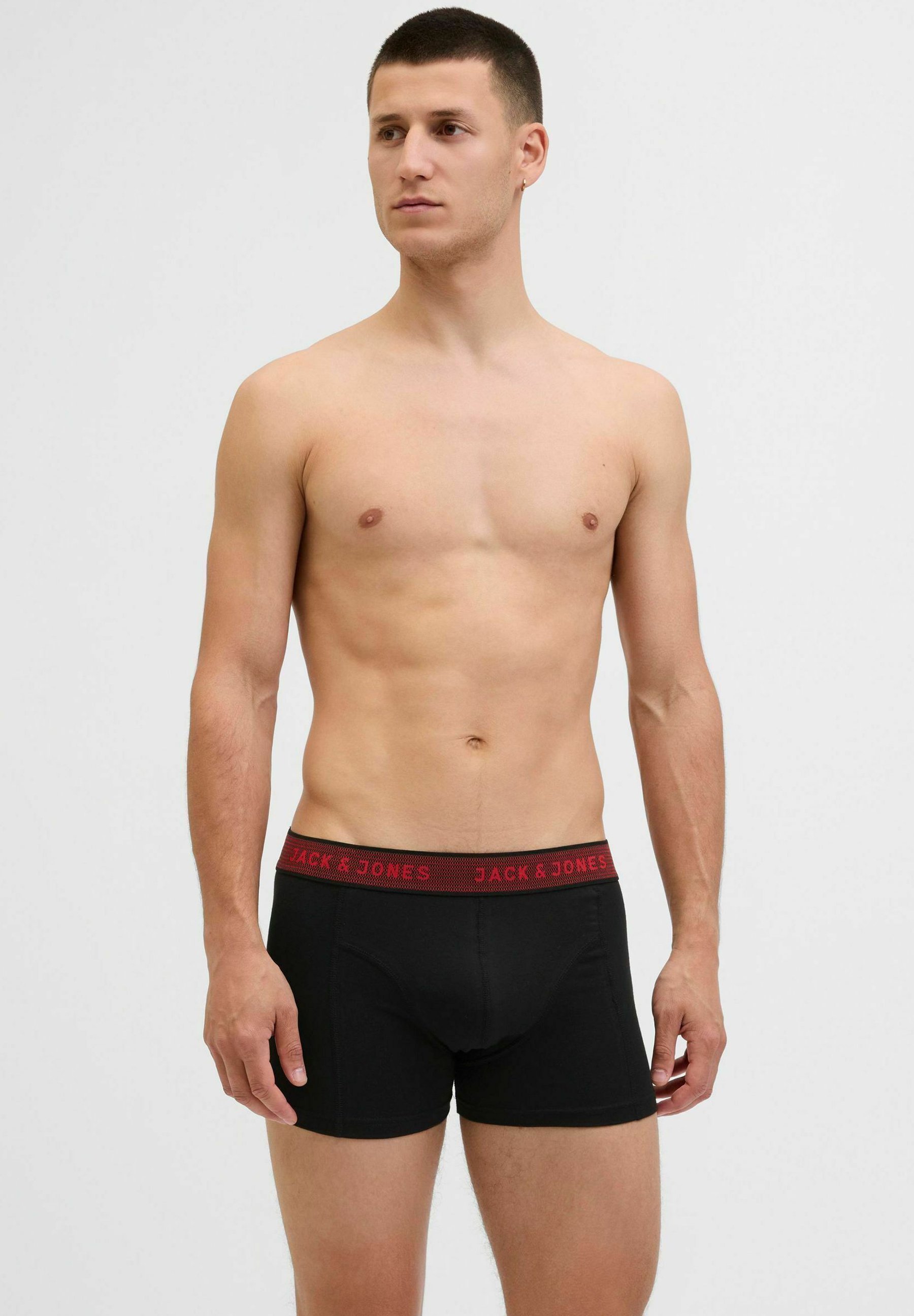 Jack & Jones 5-pack - Boxershorts - felrood