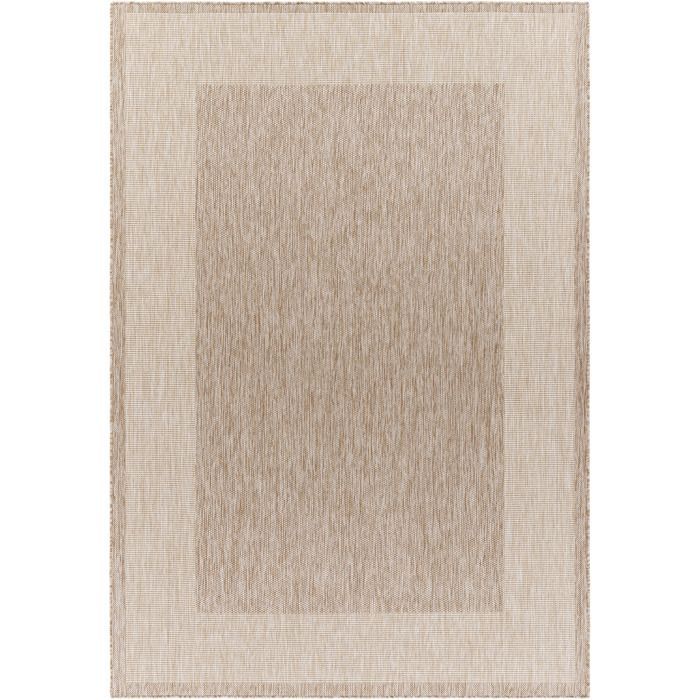 LIVABLISS Tapis d'Extérieur/Intérieur Aspect Jute LAYLA 160x213cm Beige Mat/Ivoire