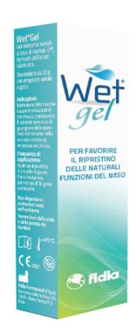 FIDIA Gel Nasal Húmedo Hidratante Rinológico con ácido hialurónico 20 ml Restauración de la mucosa nasal