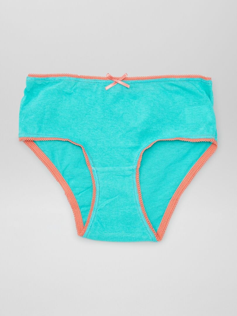 Set van 5 bedrukte slips - ROZE