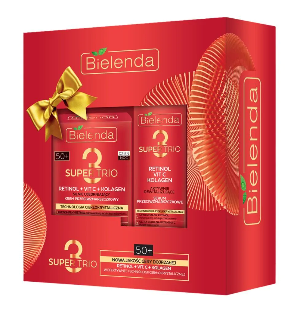 Bielenda Super Trio 50+ Zestaw kosmetyków do twarzy
