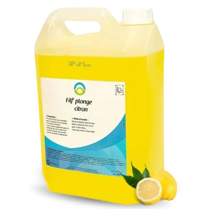FILFA FRANCIA - Detergente para lavavajillas Filf' con aroma a limón - 2060301 - 5L