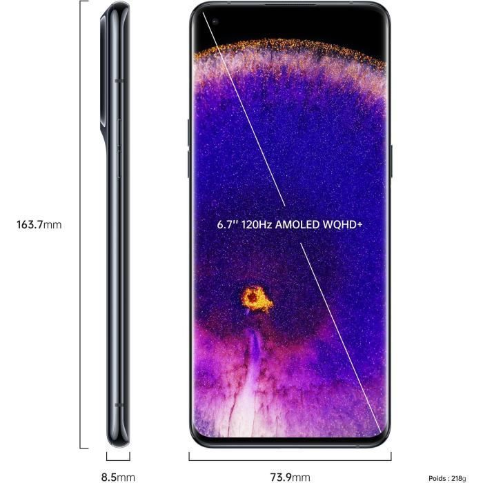OPPO Find X5 Pro 5G 256GB Ice Black