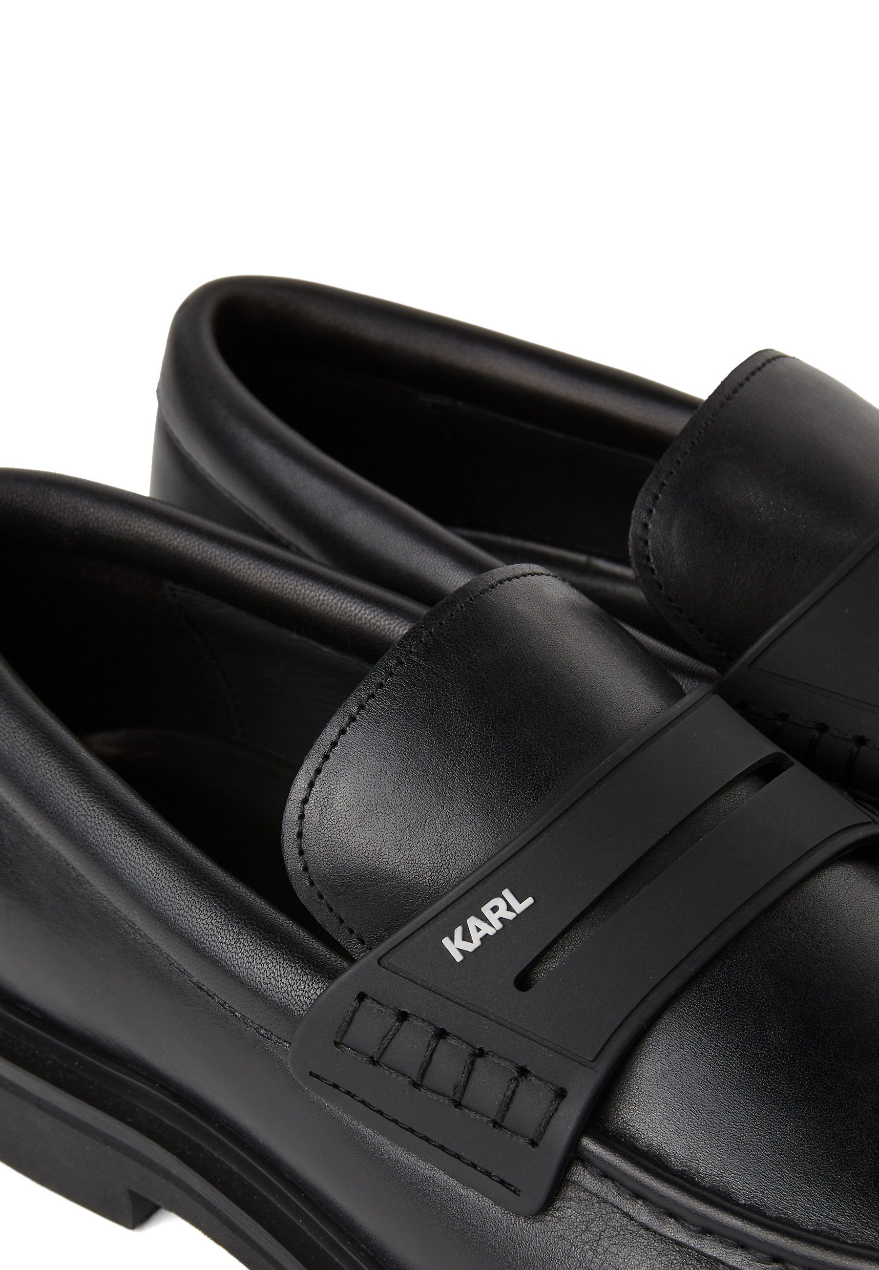 KARL LAGERFELD KINGSTON MOKASÍNY - Elegantní nazouvací boty - black