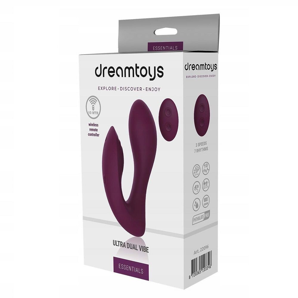 Dream Toys Essentials Ultra Dual Vibe rotaļlieta