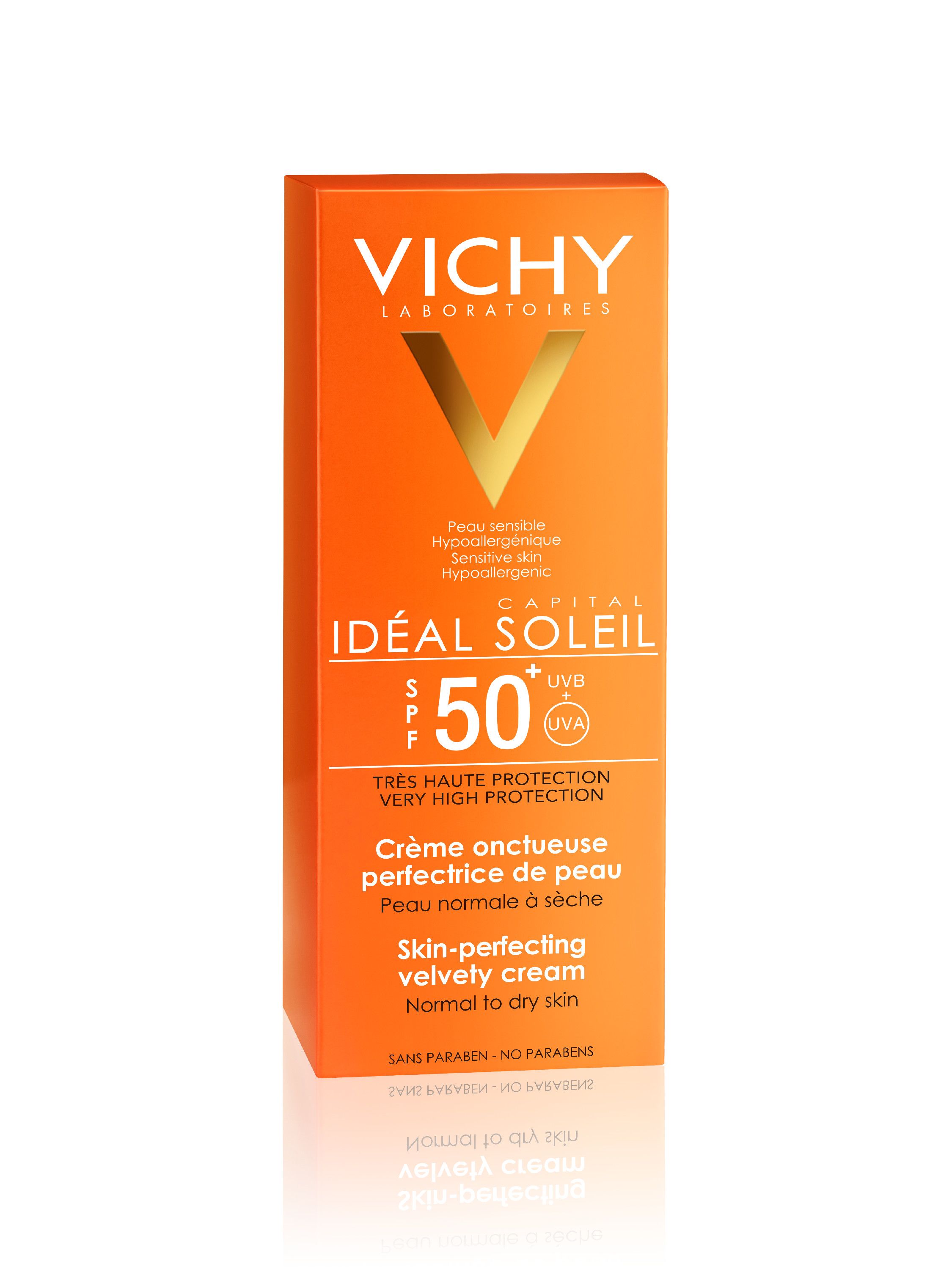 Capital Soleil krém na tvár SPF50 Ochrana pred slnkom z lekárne