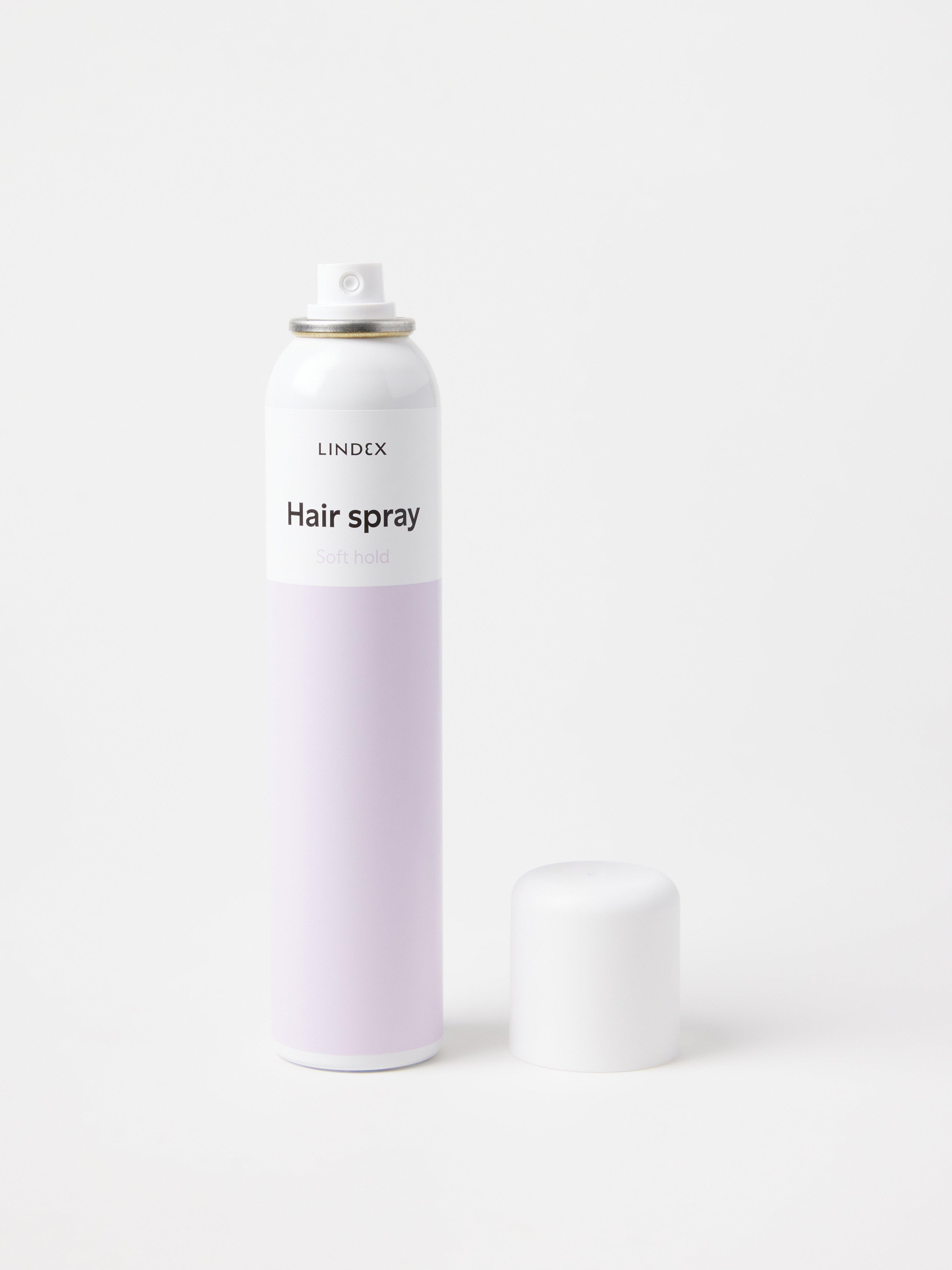 Lacca per capelli a tenuta leggera, senza coloranti