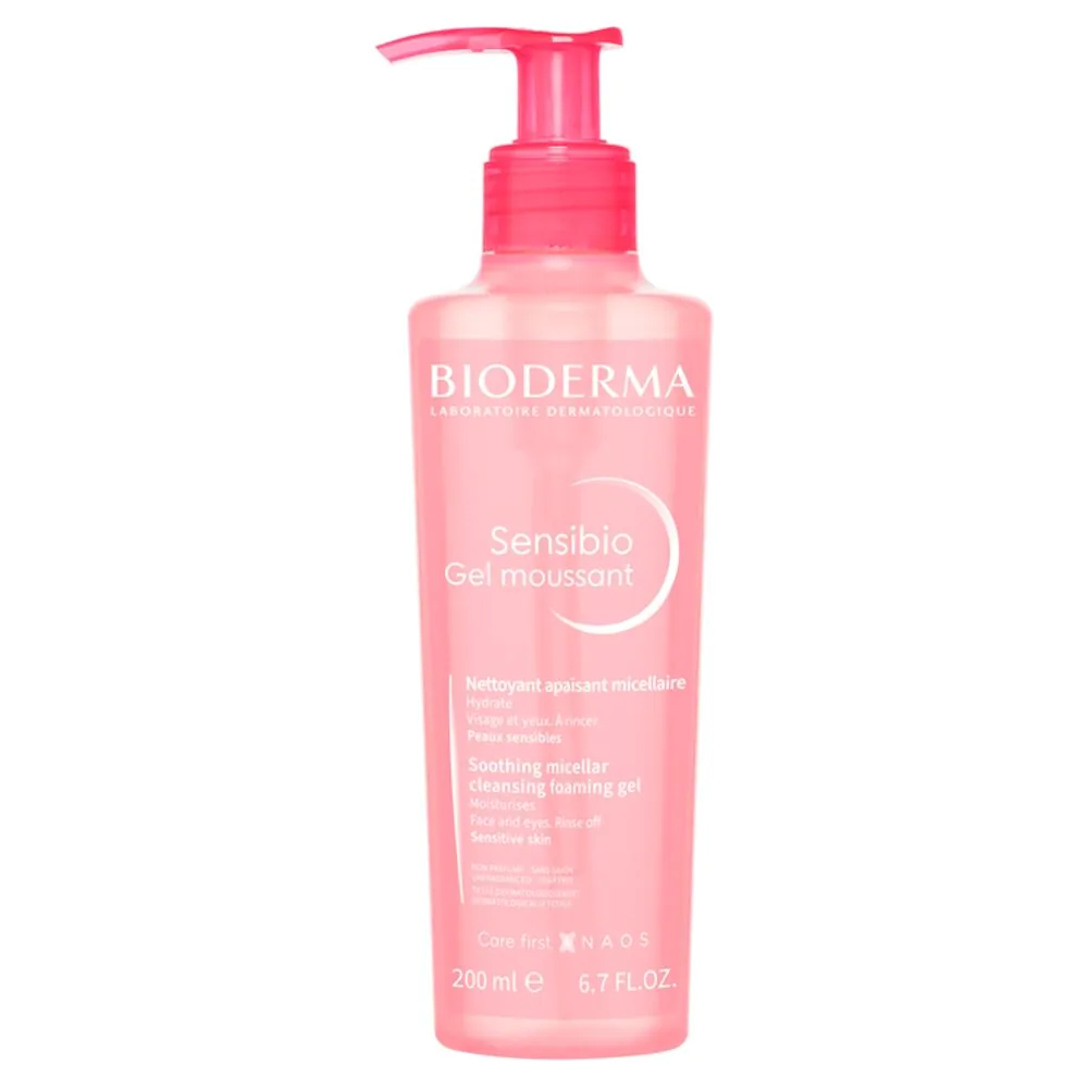 Bioderma Sensibio Gel Moussant Kojąco-łagodzący żel do mycia twarzy