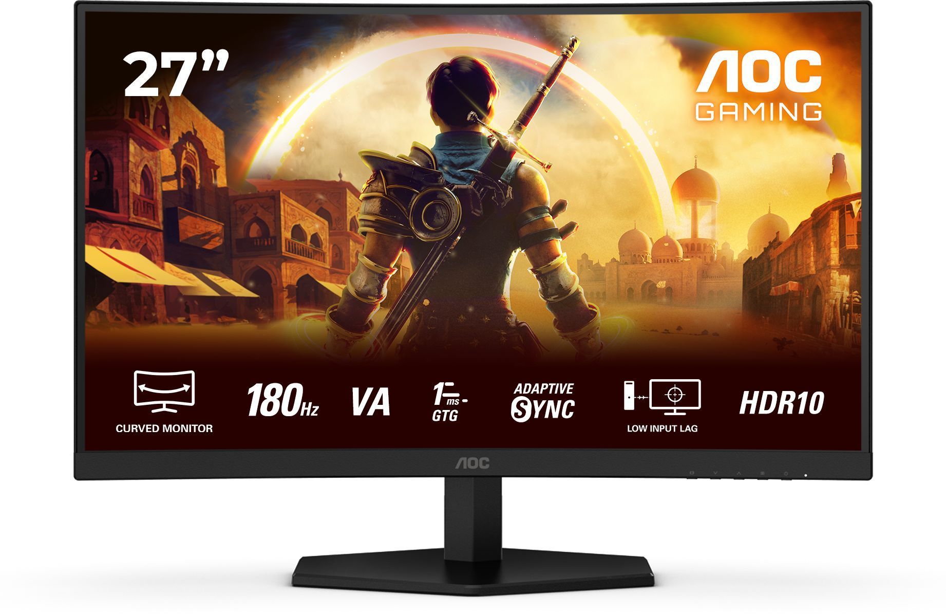 Monitor da gioco curvo - AOC - 27
