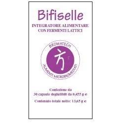 BROMATECH Bifiselle Complemento alimenticio con fermentos lácticos 30 cápsulas Bienestar intestinal