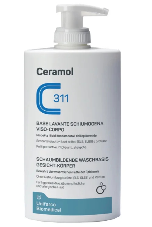 CERAMOL Ceramol schuimende reinigingsbasis 311 400 ml Gezicht en lichaam