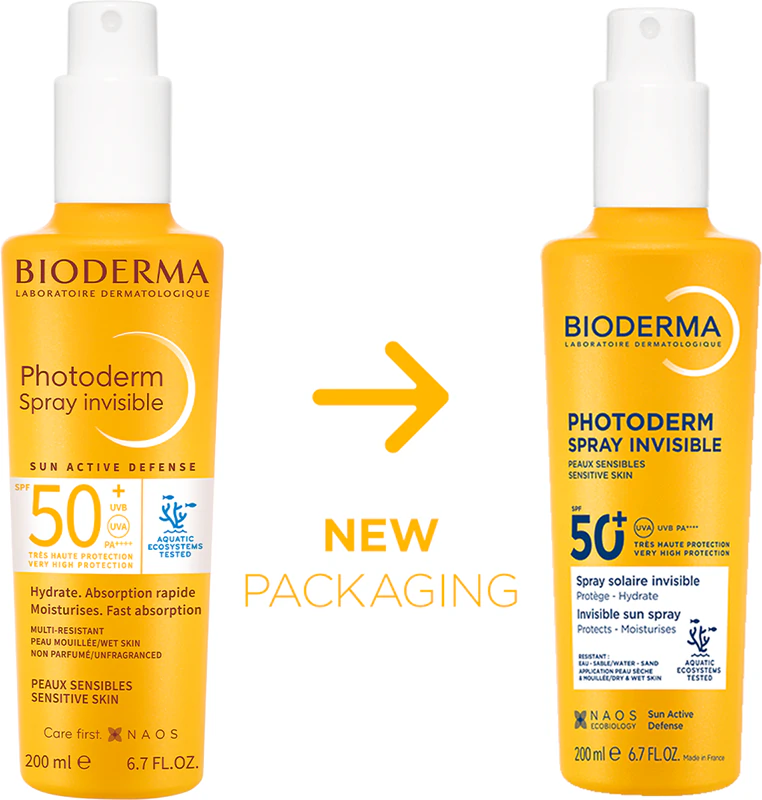Bioderma Photoderm Invisible Spray SPF50+ spray do opalania SPF 50+