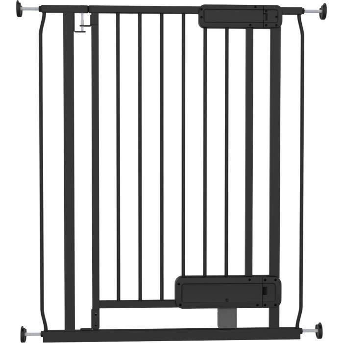 INGENUITY - Stair safety gate for children and pets, hand or foot opening, 84cm high, width between 73 and 80cm