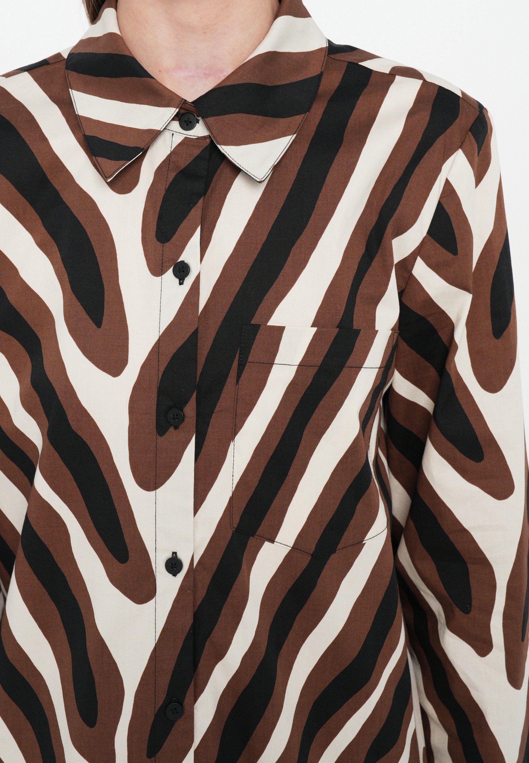Diane von Furstenberg Karrington jurk - Overhemdjurk - bruin