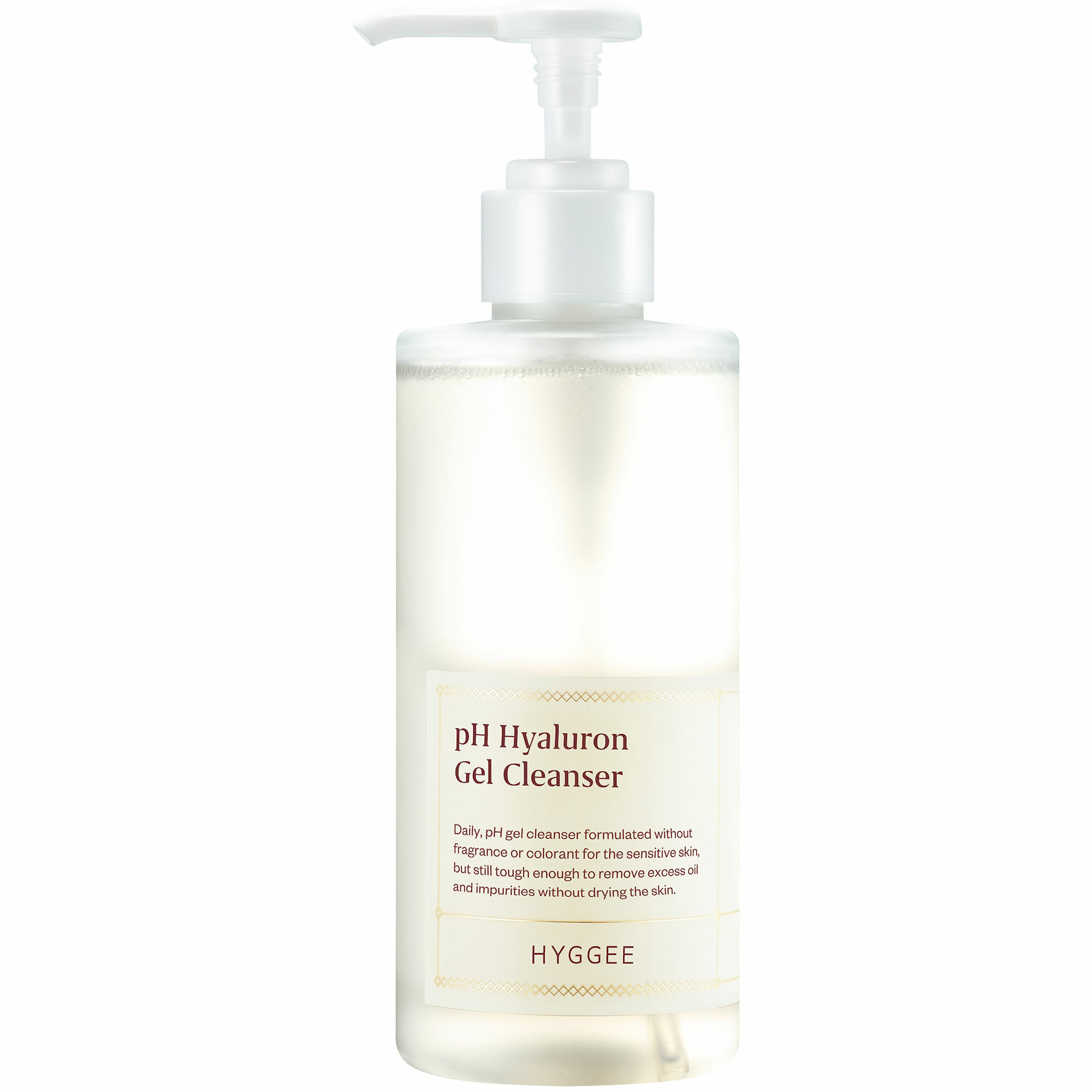 Gel de curățare cu aromă de hialuron pH 200 ml - Hyggee