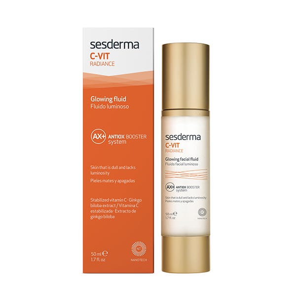 Rozjasňující pleťový fluid C-Vit Radiance | 50 ml