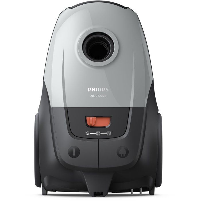 Aspirateur Traineau avec sac - PHILIPS XD2142/12​ - Aspirateur Série 2000 filtre Hepa - 800 W - 77 dB - 3 L - Gris clair