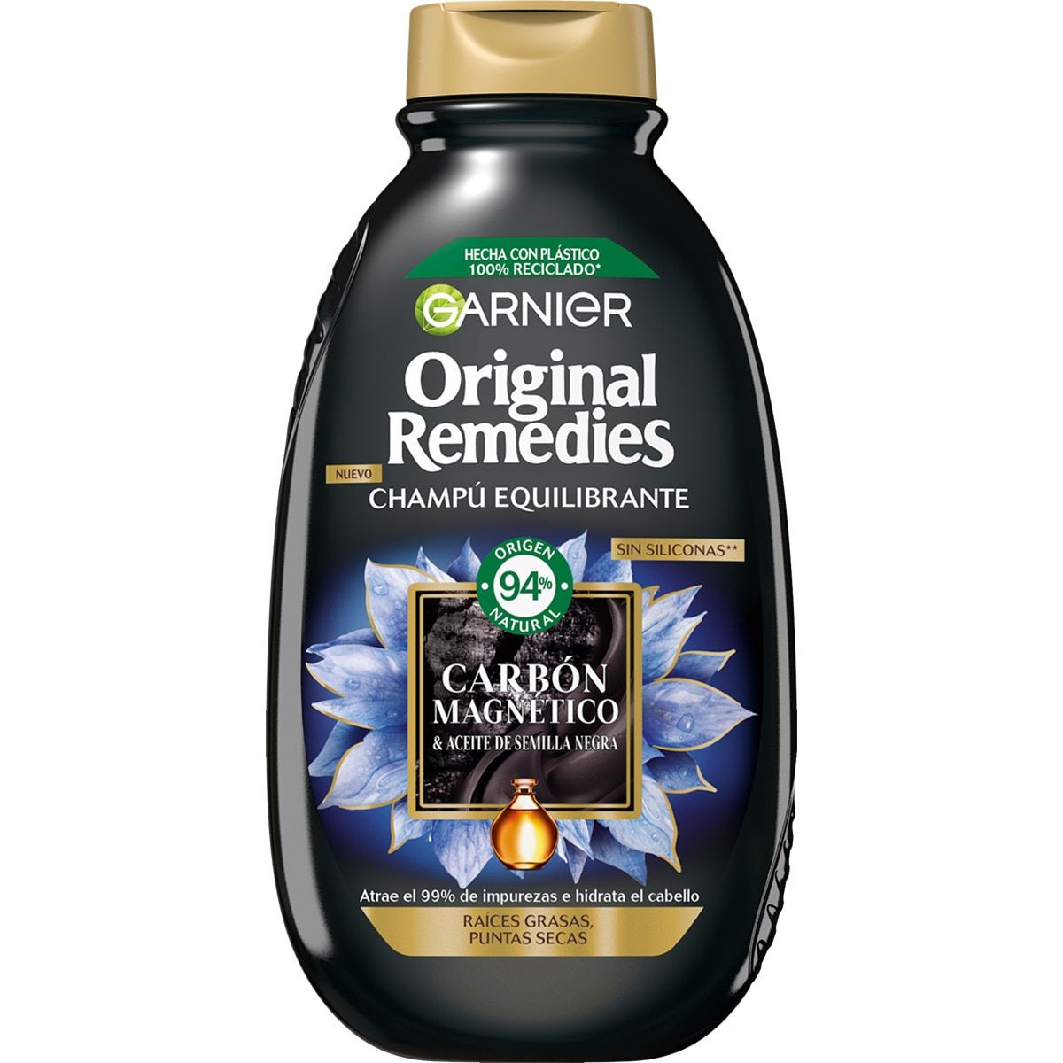 Original Remedies šampon za uravnoteženje s magnetskim ugljenom Šamponi protiv masnoće