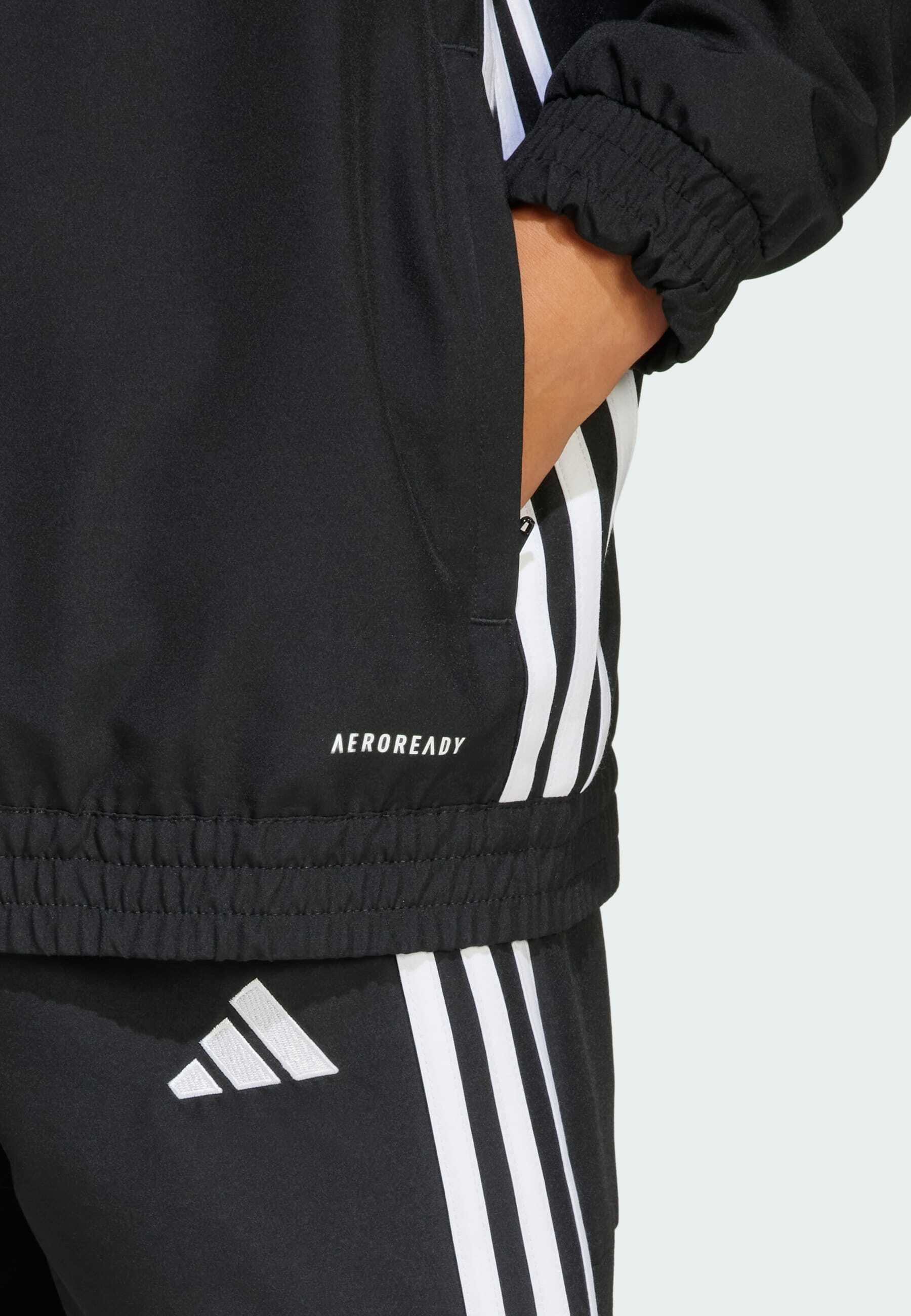 adidas Performance TIRO 25 ESSENTIALS WOVEN KIDS - Tréningová bunda - čierna/biela