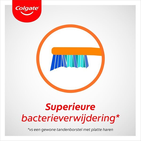 „Colgate Triple Action“ vidutinio dydžio dantų šepetėliai<br>4 vnt.