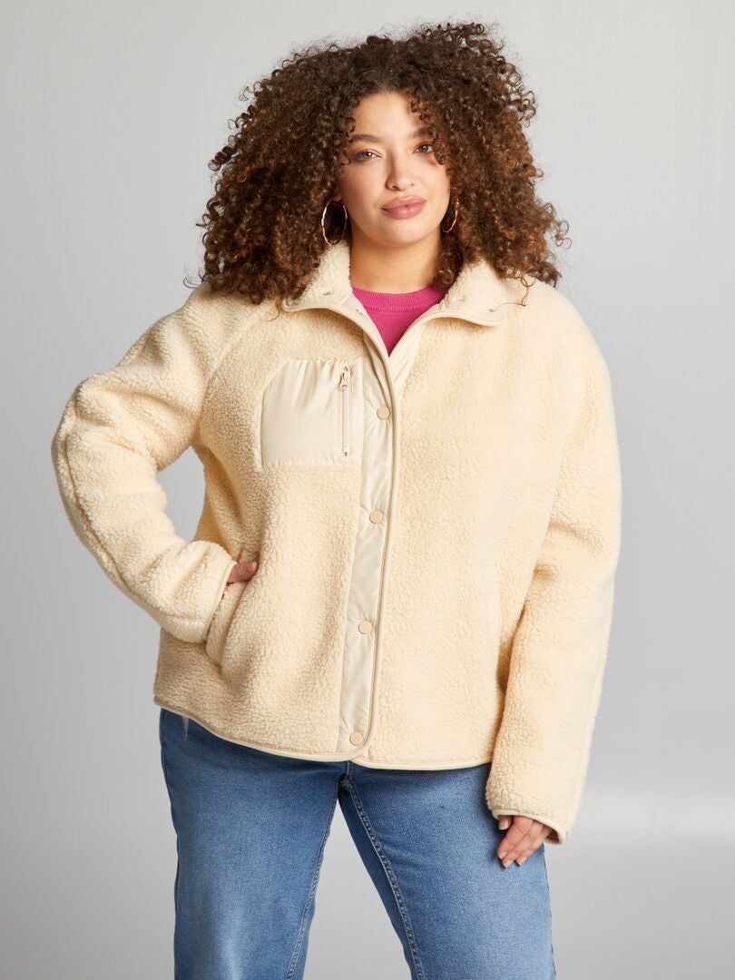Sherpa-jas - BEIGE