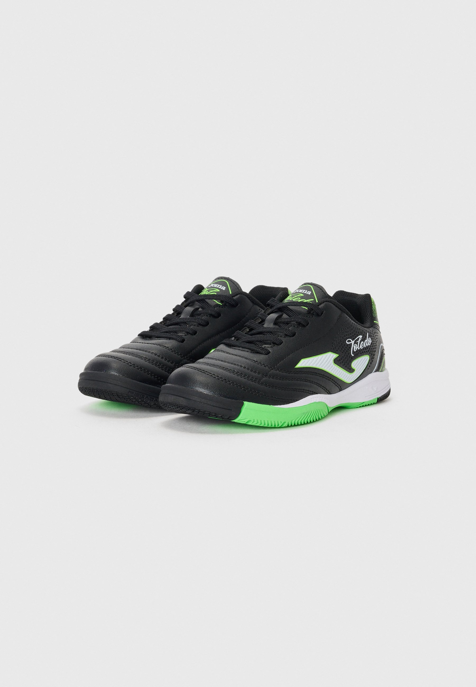 Joma TOLEDO JR UNISEX - Scarpe da calcetto indoor - nere