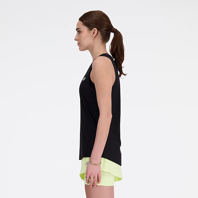 Női Jacquard Slim felső - FEKETE