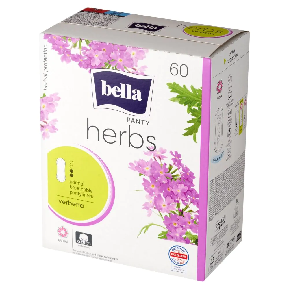 Bella Herbs Verbena wkładki higieniczne 60 sztuk
