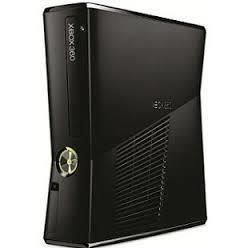 Consola Microsoft Xbox 360 Slim de 4 GB, color negro - Reacondicionada - Muy buen estado