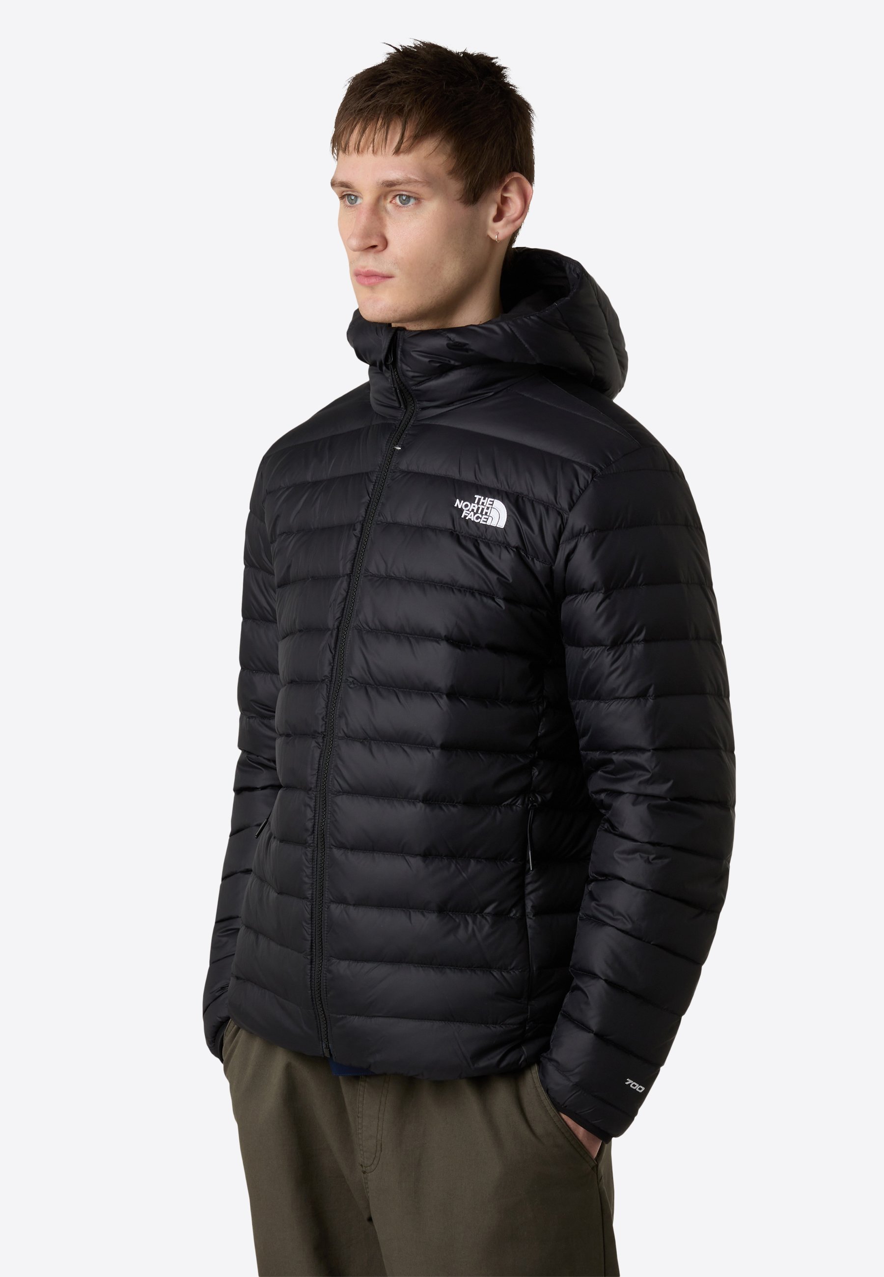 The North Face HOODED - Donsjack - tnf zwart