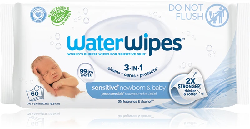 WaterWipes Baby Wipes нежне влажне марамице за бебе