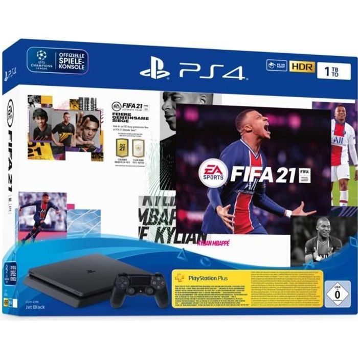 Console PS4 Slim 1 To FIFA 21