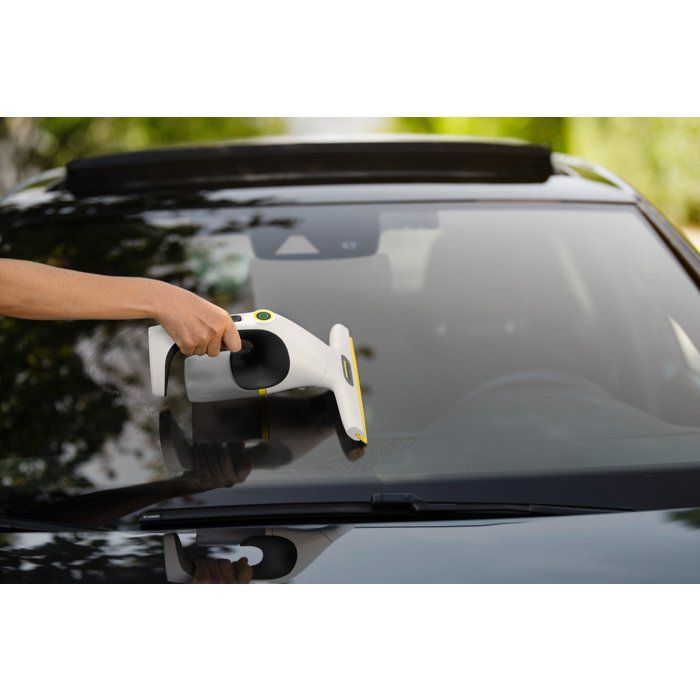 KARCHER WV 1 Compact Care - Limpiacristales - Escobilla de goma de 250 mm - Autonomía de la batería: 25 min - Limpia hasta 70 m² (aproximadamente 23 ventanas)