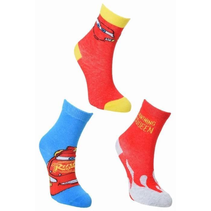 Lot de 3 Paires de Chaussettes Garçon 