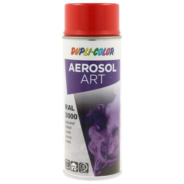 Spray paint - Art Aerosol - Flame Red - RAL 3000 - Gloss - 400ml