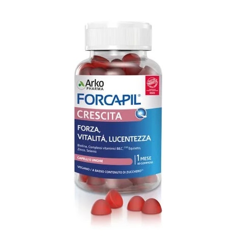 FORCAPIL Forcapil Gomas 60 balas de goma para o bem-estar capilar