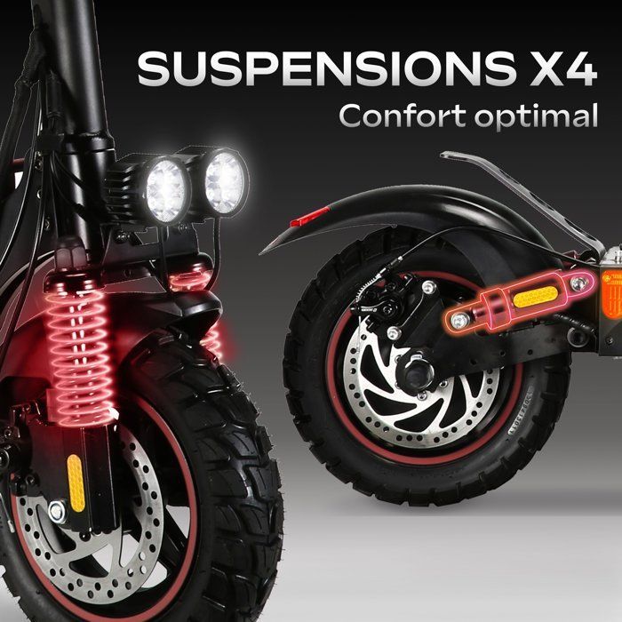 EBOOST GO Folding All-Terrain Electric Scooter - EZWAY - 10