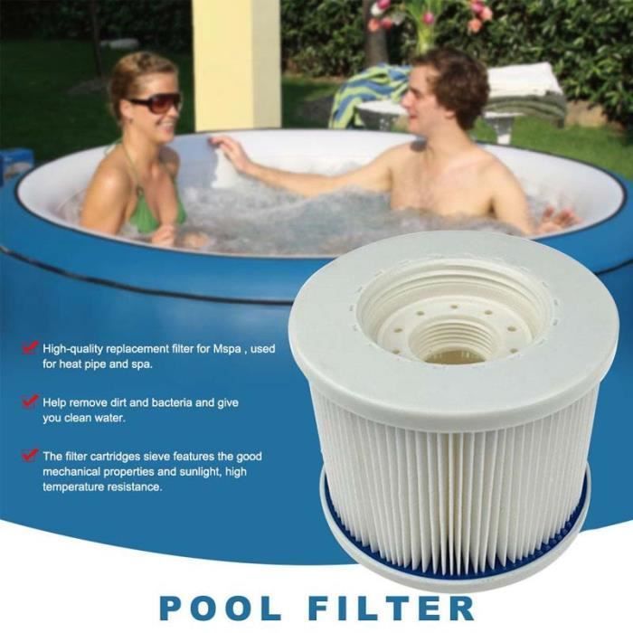 Filtro gonfiabile per piscine. Accessorio spa per la pulizia della piscina, compatibile solo con i modelli Sunbay.