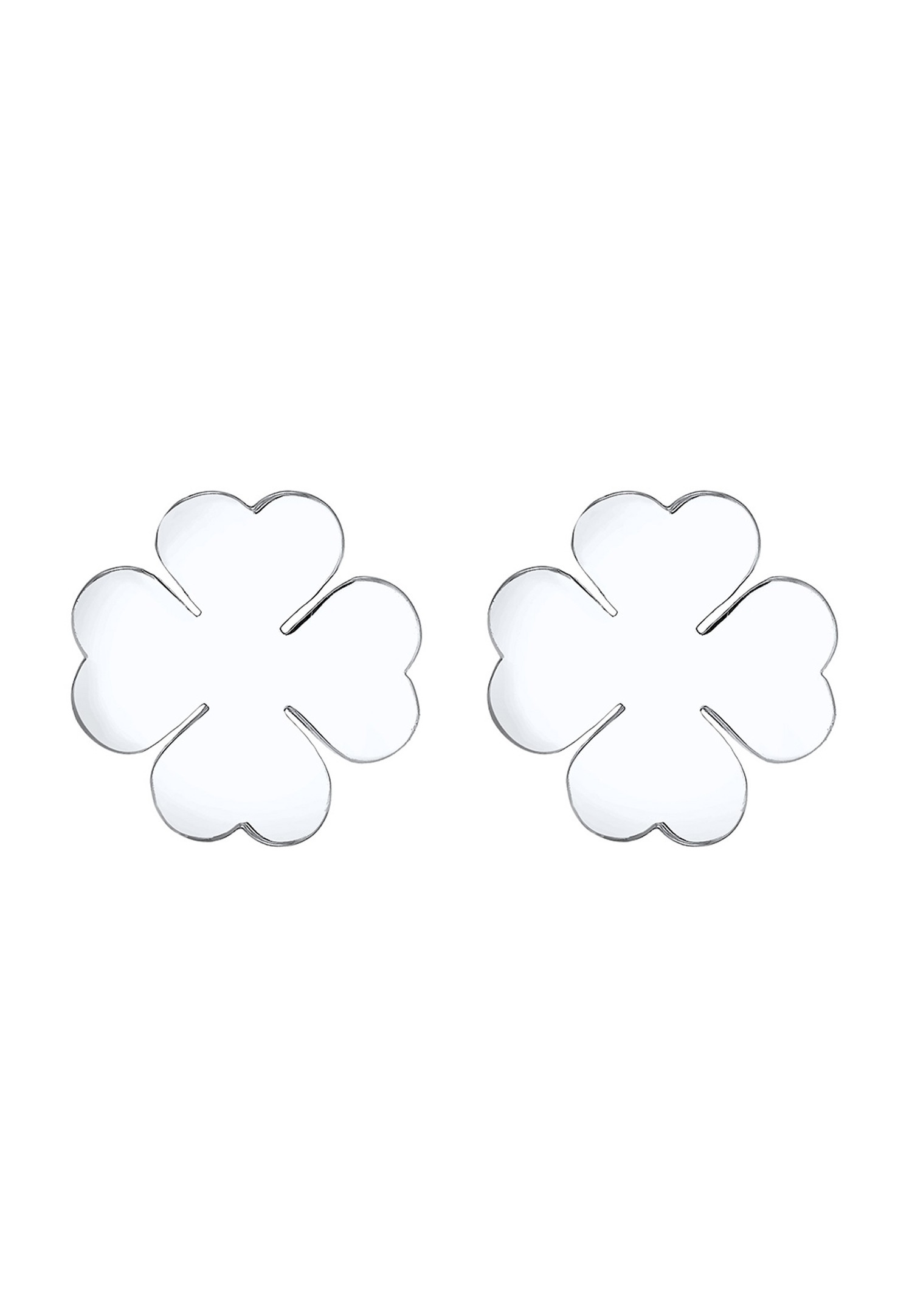 Elli Femme Pendentif Trèfle Filigrane en Argent Sterling 925
