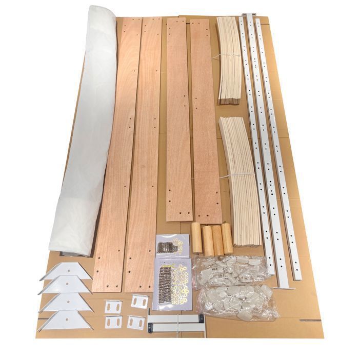 Conjunto de colchón y base de cama de 160x200, altura 32 cm, espuma viscoelástica, colchón 160x200x32 - base de cama 160x200