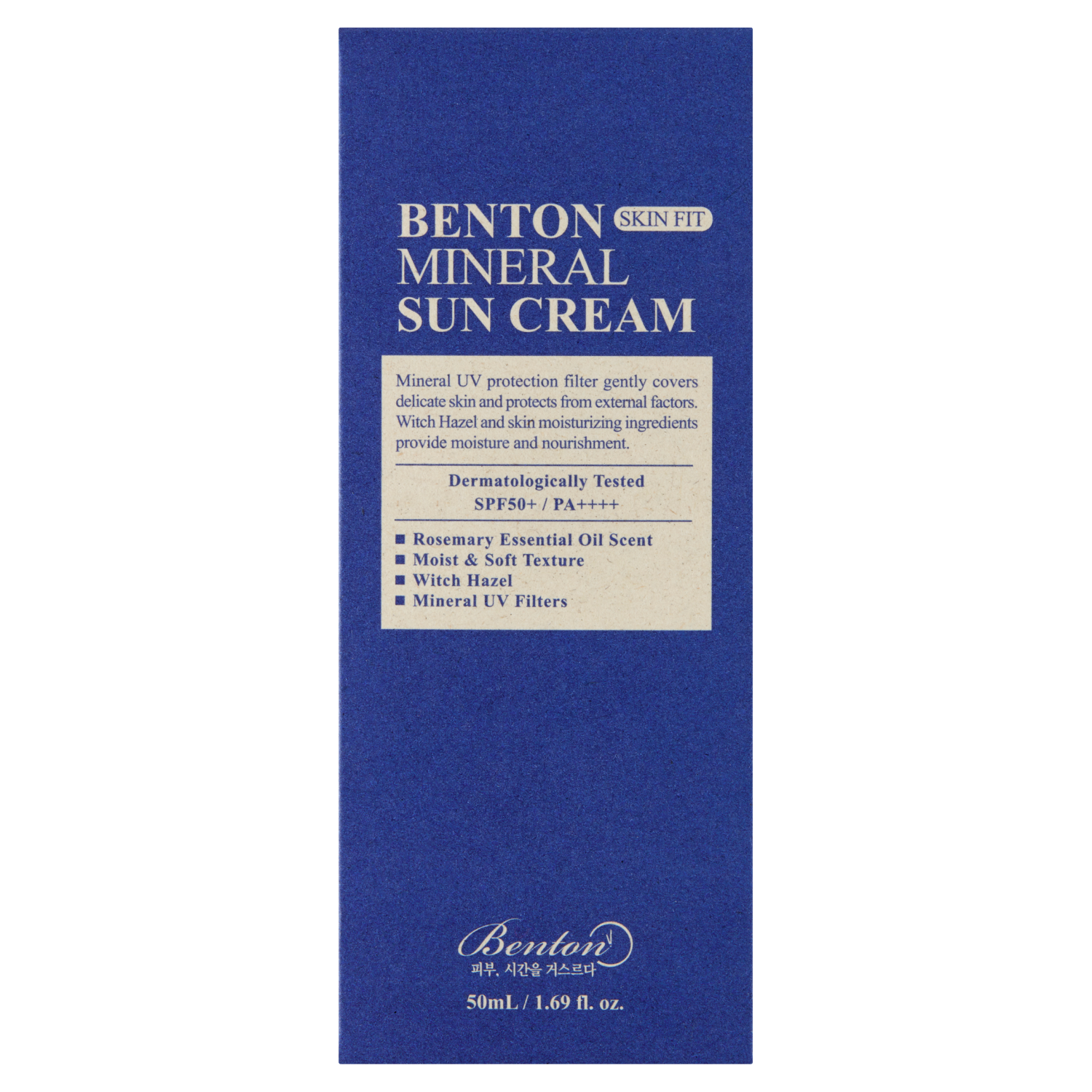 Αντηλιακή κρέμα Benton Mineral