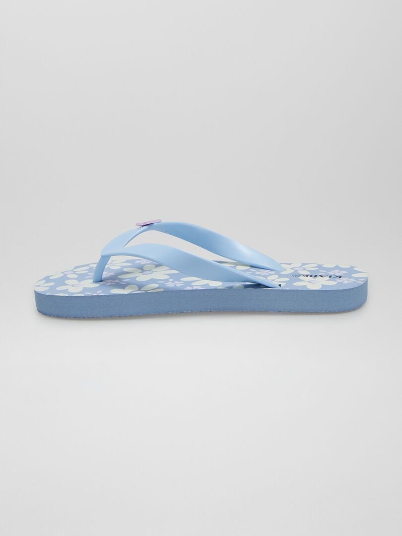 Chanclas 'Flor' - AZUL