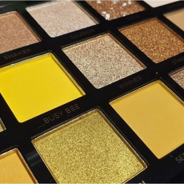 „Profusion Cosmetics Gold Rush“ 21 atspalvio akių šešėliai