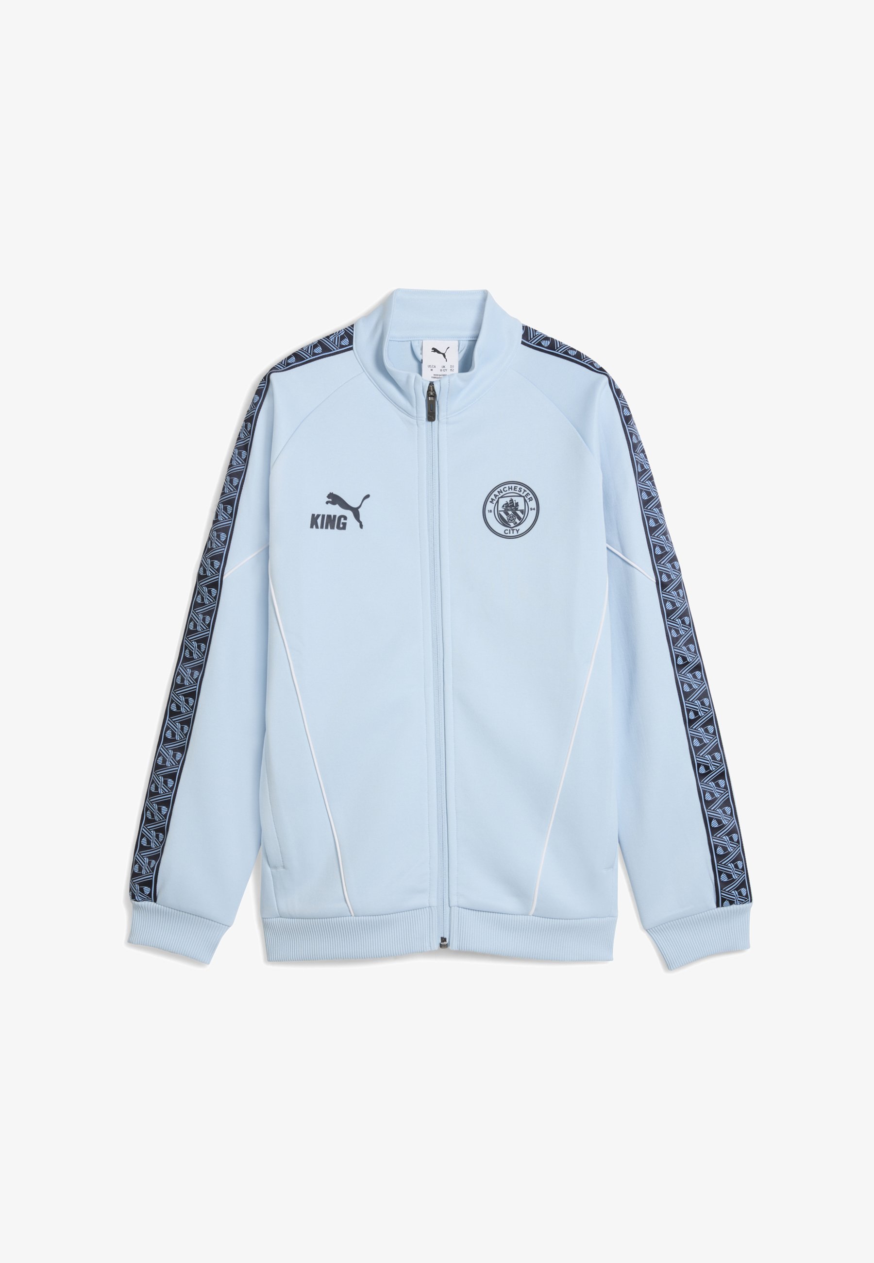 Puma MANCHESTER CITY KING ANTHEM - Klubska oprema - srebrno nebesno temno mornarsko modra