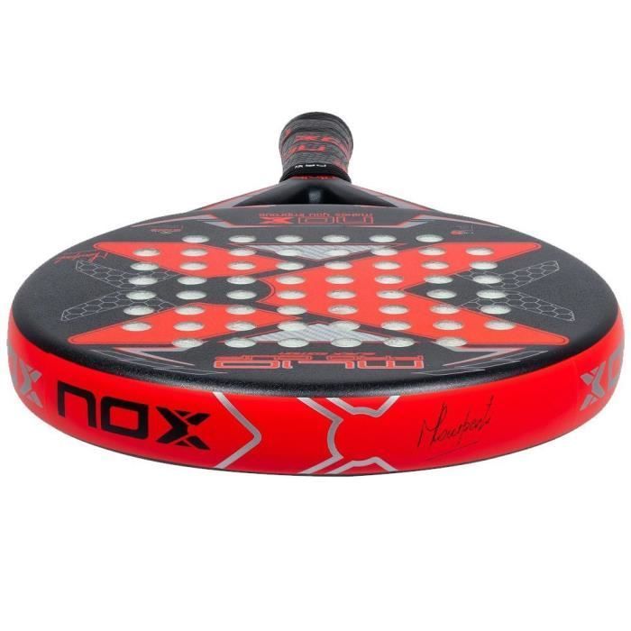 Raquette de padel - Nox - ML10 Pro Cup Rough Surface - Noir/Rouge - Taille Unique - Système Smartstrap
