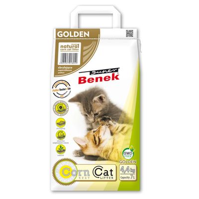 Super Benek mais gyllen kattesand