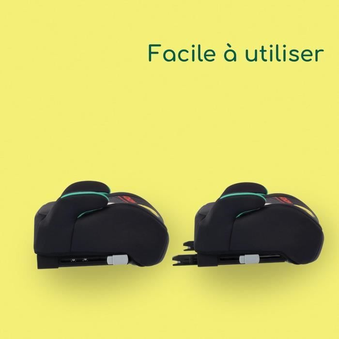 Seggiolino auto BEBECONFORT DISNEY© Manga i-Fix Mickey, rialzo ISOFIX, da 6 a 12 anni, 22-36 kg, 125-150 cm, autentico