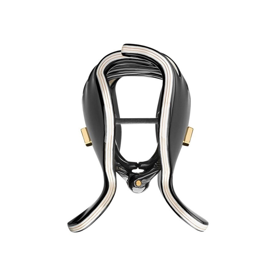 Fermaglio per capelli Balmain Hair Couture, extra piccolo, nero/bianco – 1 pezzo